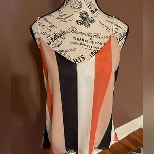 Striped tank blouse